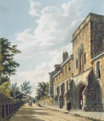 A Winchester College bejárata a Warden